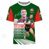 NRL South Sydney Rabbitohs Sam Burgess No 12 T-Shirt V3