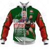 NRL South Sydney Rabbitohs Sam Burgess No 12 Zip Up Hoodie V3