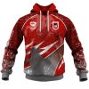 NRL St. George Illawarra Dragons Custom Name Number Fishing T59 Pullover Hoodie