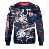 NRL Sydney Roosters Custom Name Number 2021 Fishing Sweatshirt