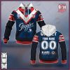 NRL Sydney Roosters Custom Name Number 2021 On Field Indigenous Jersey Pullover Hoodie