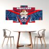 NRL Sydney Roosters NAIDOC Sporty Style 5 Panel Canvas