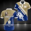 CFL Winnipeg Blue Bombers 2021 Grey Cup Champions Polo Shirt