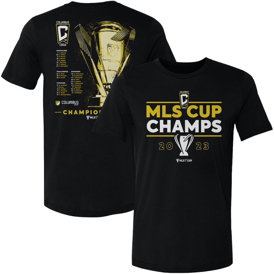 MLS Columbus Crew SC 2023 Cup Champions T-Shirt