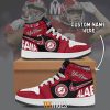 NCAA Alabama Crimson Tide Custom Name Air Jordan 1 High Sneakers