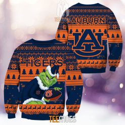 NCAA Auburn Tigers The Old Grinch Ugly Christmas Sweater
