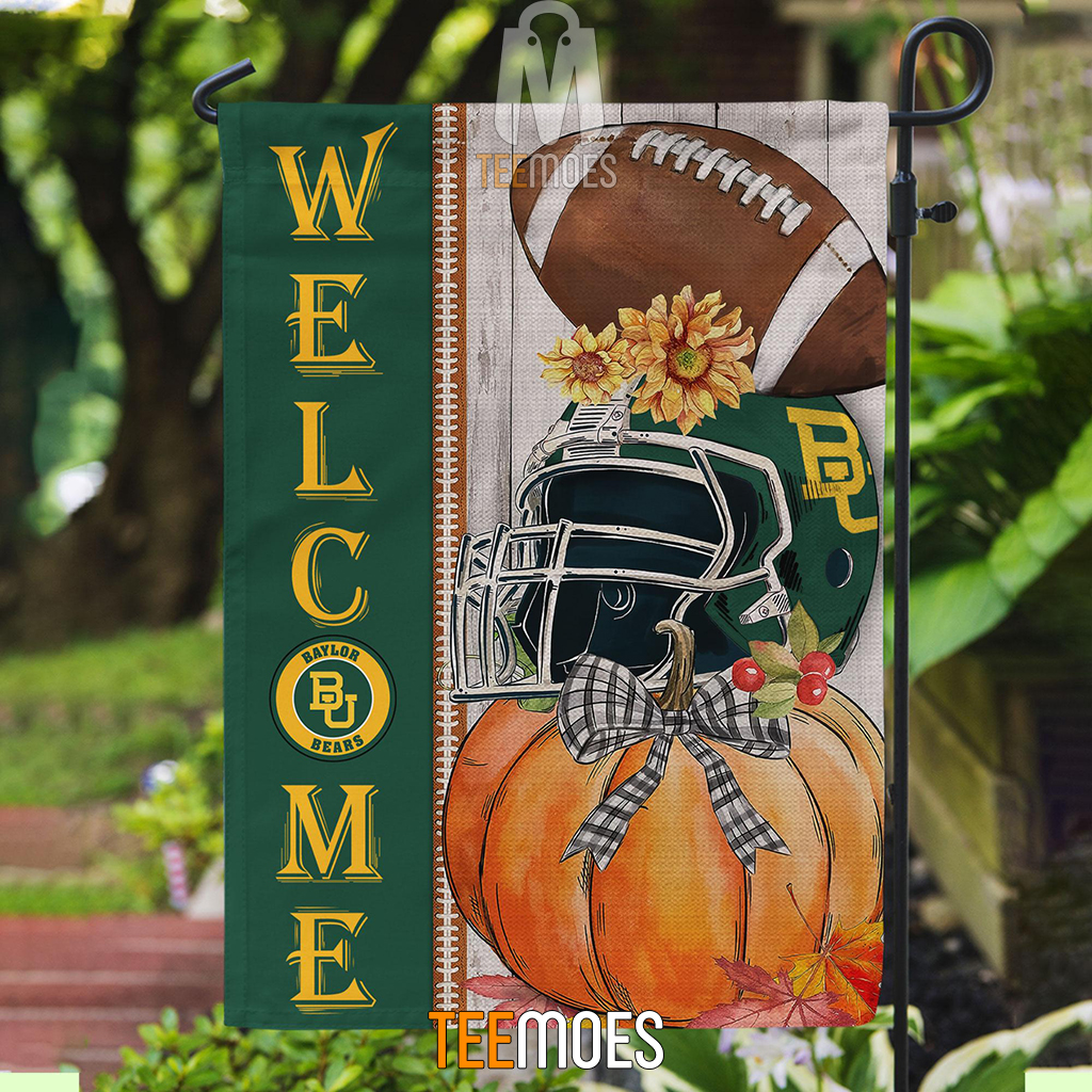NCAA Baylor Bears Welcome Garden House Flag
