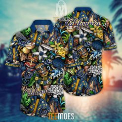 NCAA California Golden Bears Flower Pattern Hawaiian Shirt
