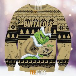 Alternative view of NCAA Colorado Buffaloes The Old Grinch Ugly Christmas Sweater
