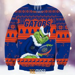 Alternative view of NCAA Florida Gators The Old Grinch Ugly Christmas Sweater