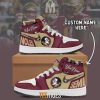 NCAA Florida State Seminoles Custom Name Air Jordan 1 High Sneakers