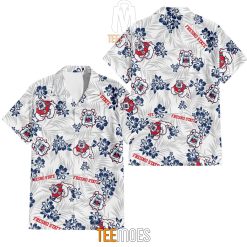 NCAA Fresno State Bulldogs Floral Hawaiian Shirt