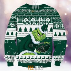Alternative view of NCAA Hawaii Rainbow Warriors The Old Grinch Ugly Christmas Sweater