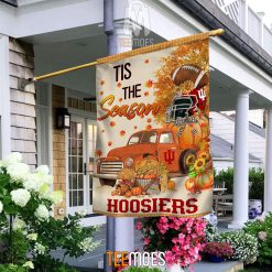 NCAA Indiana Hoosiers Fall Tis The Season House Flag
