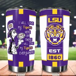NCAA LSU Tigers EST 1860 Tumbler