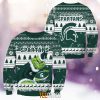 NCAA Michigan State Spartans The Old Grinch Ugly Christmas Sweater