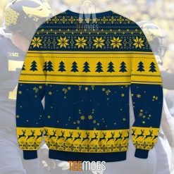 Alternative view of NCAA Michigan Wolverines Grinch Christmas Sweater