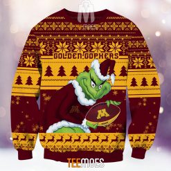 Alternative view of NCAA Minnesota Golden Gophers The Old Grinch Ugly Christmas Sweater