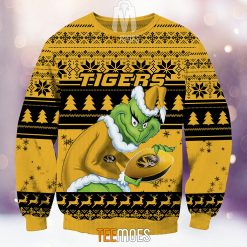 Alternative view of NCAA Missouri Tigers The Old Grinch Ugly Christmas Sweater