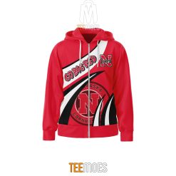 Alternative view of NCAA Nebraska Cornhuskers Go Big Red Zip Up Hoodie