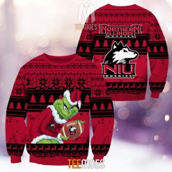 NCAA Northern Illinois Huskies The Old Grinch Ugly Christmas Sweater