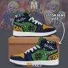 NCAA Notre Dame Fighting Irish Custom Name Air Jordan 1 High Sneakers