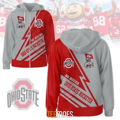 NCAA Ohio State Buckeyes Go Bucks Zip Up Hoodie