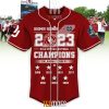 NCAA Oklahoma Sooners Champions 2023 Baseball Jersey
