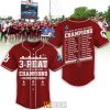 NCAA Oklahoma Sooners Sofball Champions 2023 Baseball Jersey