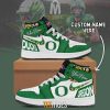 NCAA Oregon Ducks Custom Name Air Jordan 1 High Sneakers