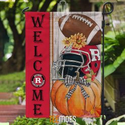 NCAA Rutgers Scarlet Knights Welcome Garden House Flag