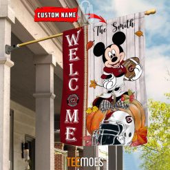 Alternative view of NCAA South Carolina Gamecocks Custom Name Mickey House Flag