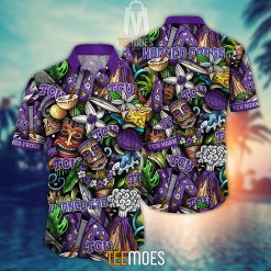 NCAA TCU Horned Frogs Flower Pattern Hawaiian Shirt
