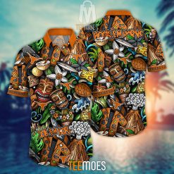 NCAA Texas Longhorns Flower Pattern Hawaiian Shirt