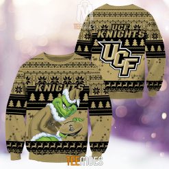 NCAA UCF Knights The Old Grinch Ugly Christmas Sweater