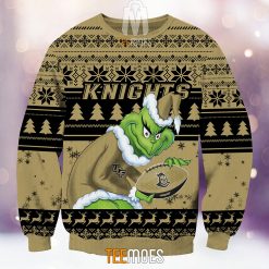 Alternative view of NCAA UCF Knights The Old Grinch Ugly Christmas Sweater