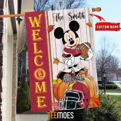 NCAA USC Trojans Custom Name Mickey House Flag