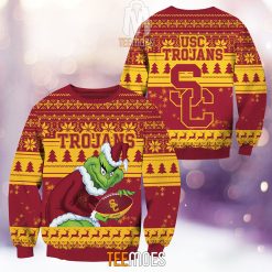 NCAA USC Trojans The Old Grinch Ugly Christmas Sweater