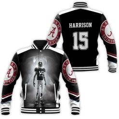 NCAA Alabama Crimson Tide 15 Ronnie Harrison Baseball Jacket