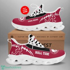 NCAA Alabama Crimson Tide Custom Name Roll Tide Max Soul Shoes