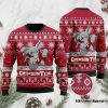 NCAA Alabama Crimson Tide Mascot Ugly Christmas Sweater
