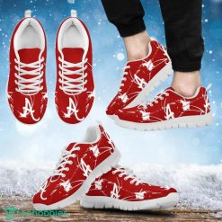 NCAA Alabama Crimson Tide Painting Style Running Shoes