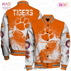 NCAA Clemson Tigers Division I Football Varsity Baseball Jacket