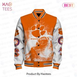 Alternative view of NCAA Clemson Tigers Division I Football Varsity Baseball Jacket