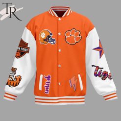 Alternative view of NCAA Clemson Tigers Go Tiger Baseball Jacket