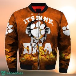 NCAA Clemson Tigers Groot Fire It’s In My DNA Bomber Jacket