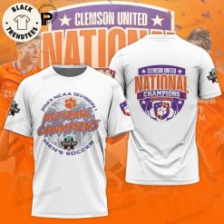 NCAA Clemson Tigers National Champions 2023 White T-Shirt
