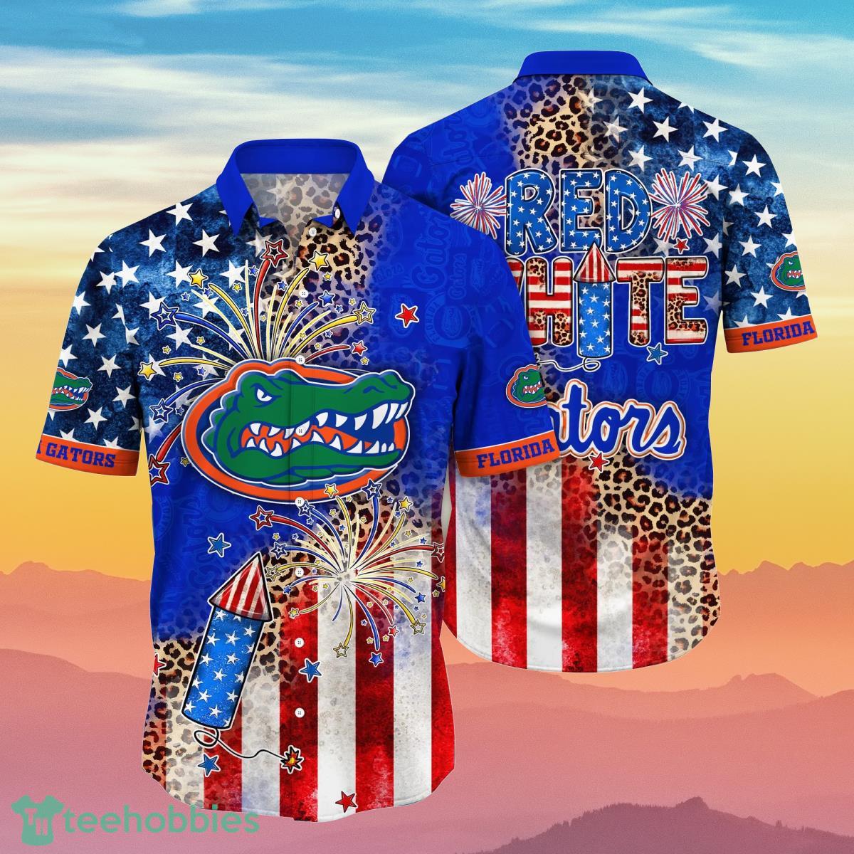 NCAA Florida Gators 4th Of July Independence Day Hawaiian Shirt