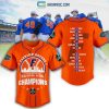 NCAA Florida Gators Champions 2023 Orange Baseball Jersey