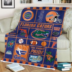 NCAA Florida Gators Collection Fleece Blanket